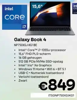 CompuDeals Galaxy Book 4 NP750XGJ-KG1BE aanbieding