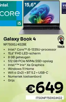 CompuDeals Galaxy Book 4 NP750XGJ-KG2BE aanbieding