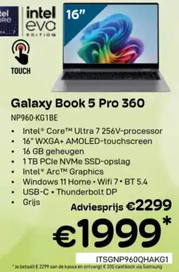 CompuDeals Galaxy Book 5 Pro 360 NP960-KG1BE aanbieding