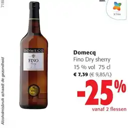 Colruyt Domecq aanbieding