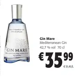 Colruyt Gin Mare aanbieding