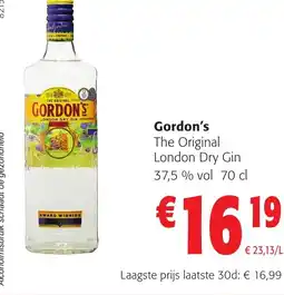 Colruyt Gordon's aanbieding