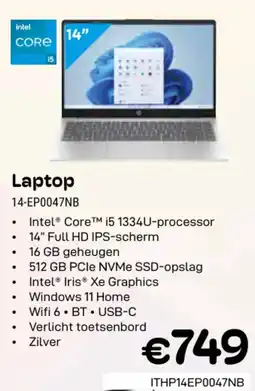 CompuDeals hp Laptop 14-EP0047NB aanbieding