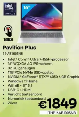 CompuDeals hp Pavilion Plus 16-AB1005NB aanbieding