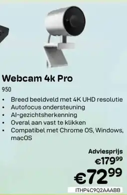 CompuDeals Webcam 4k Pro 950 aanbieding
