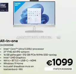 CompuDeals hp All-in-one 24-CR2005NB aanbieding