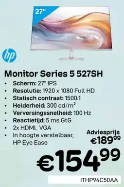 CompuDeals hp Monitor Series 5 527SH aanbieding