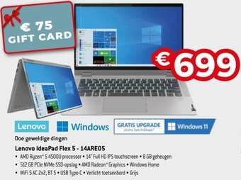 Exellent Lenovo IdeaPad Flex 5 - 14ARE05 aanbieding