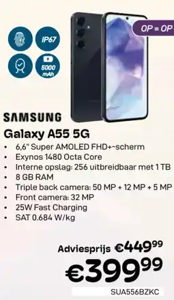 CompuDeals Samsung galaxy A55 5G aanbieding