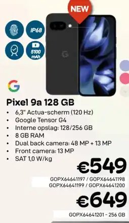 CompuDeals Pixel 9a 128 GB aanbieding