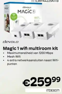 CompuDeals devolo Magic 1 wifi multiroom kit ITDE8371 aanbieding