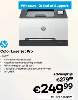 CompuDeals hp Color Laserjet Pro 3202DW aanbieding