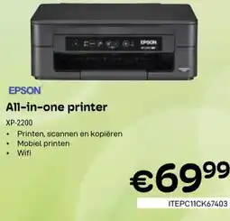 CompuDeals EPSON All-in-one printer XP-2200 aanbieding