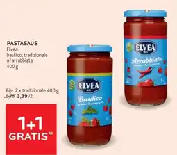 Alvo Elvea pastasaus basilico, tradizionale of arrabbiata aanbieding