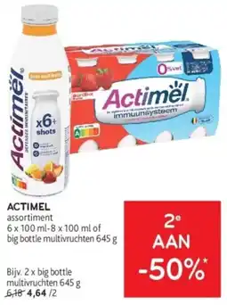 Alvo Actimel Assortiment aanbieding