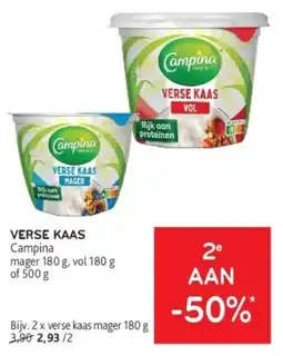 Alvo Campina Mager Verse Kaas aanbieding