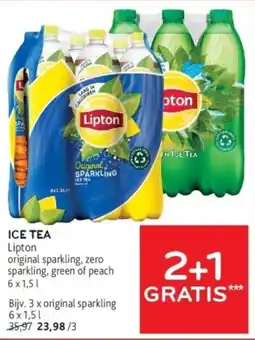 Alvo Lipton Ice Tea aanbieding