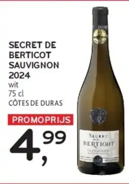 Alvo Secret de Berticot Sauvignon 2024 aanbieding