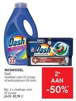 Alvo Dash Wasmiddel aanbieding