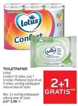 Alvo Lotus Toiletpapier aanbieding