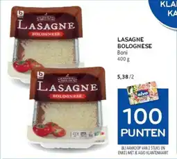 Alvo Boni Lasagne Bolognese aanbieding