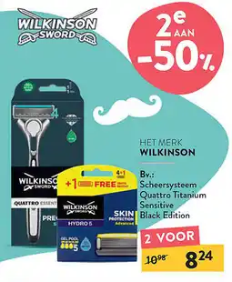 Di Wilkinson aanbieding