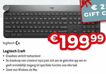 Exellent Logitech Craft aanbieding