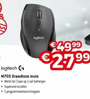 Exellent Logitech M705 Dreadloze muis aanbieding