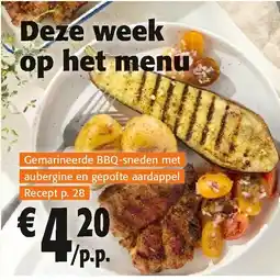 Colruyt Deze week op het menu aanbieding