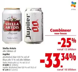 Colruyt Stella Artois pils 5,2 % vol 33 cl aanbieding