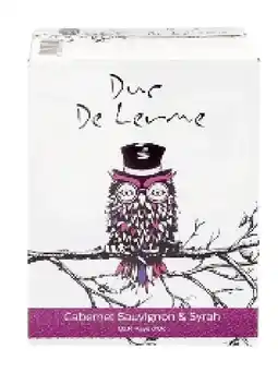 Colruyt Duc de Lerme Cabernet Sauvignon-Syrah 2024 I.G.P. Pays d’Oc partybox 3 L aanbieding