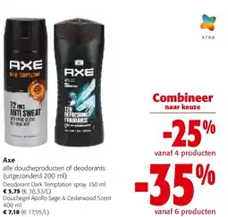 Colruyt Deodorant Dark Temptation spray 150 ml aanbieding