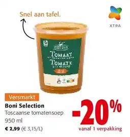 Colruyt Boni Selection Toscaanse tomatensoep 950 ml aanbieding