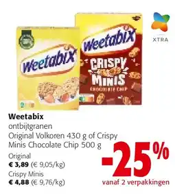 Colruyt Original Volkoren 430 g of Crispy aanbieding