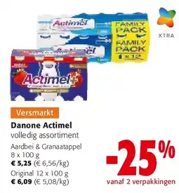 Colruyt Aardbei & Granaatappel 8 x 100 g aanbieding