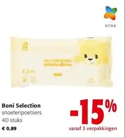Colruyt Boni Selection snoetenpoetsers 40 stuks aanbieding