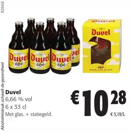 Colruyt Duvel 6,66% vol aanbieding