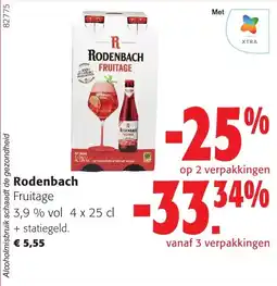 Colruyt Rodenbach Fruitage 3.9 % vol aanbieding