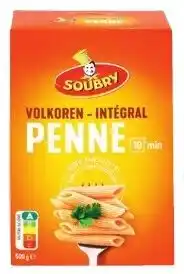 Colruyt Soubry Volkoren Penne aanbieding