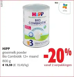 Colruyt HiPP Groeimelk Poeder Bio Combiotik 12+ maand aanbieding