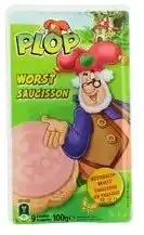 Colruyt Plop Gevogelteworst 9 sneetjes aanbieding