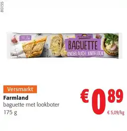 Colruyt Farmland Baguette met Lookboter aanbieding