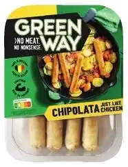 Colruyt Greenway Chipolata aanbieding