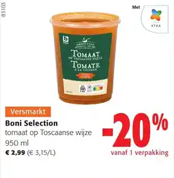 Colruyt Boni Selection Tomaat op Toscaanse Wijze aanbieding