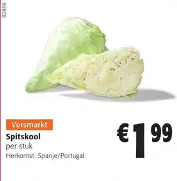 Colruyt Spitskool aanbieding