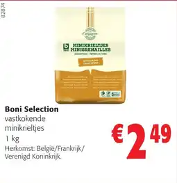 Colruyt Boni Selection Vastkokende Minikrieltjes aanbieding