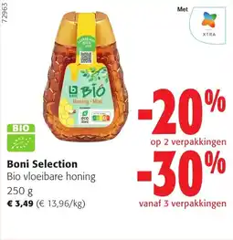 Colruyt Boni Selection Bio vloeibare honing aanbieding