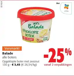 Colruyt Balade alle boters aanbieding