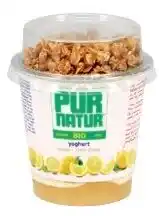Colruyt Pur Natur Citroen met muesli aanbieding