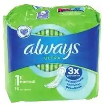 Colruyt Always Ultra maandverband Normal aanbieding